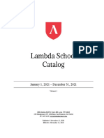 Lambda School Course Catalog - General State PDF