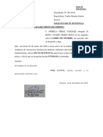 Solicito Dicte Sentencia PDF