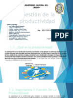 Gestion de La Productividad