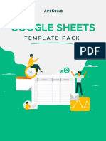 Google Sheets Template Pack
