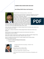 Susunan Kabinet Kerja Jokowi-Amin 2019-2024: Mahfud MD