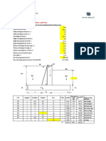 Fire Water Wall Stability Analysis