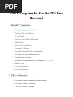 Ultimate C Programming Handbook | PDF | Computer Program | Programming