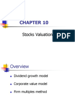 Stocks Valuation