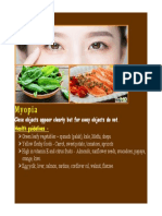 Myopia Guide - Improve Vision with Diet