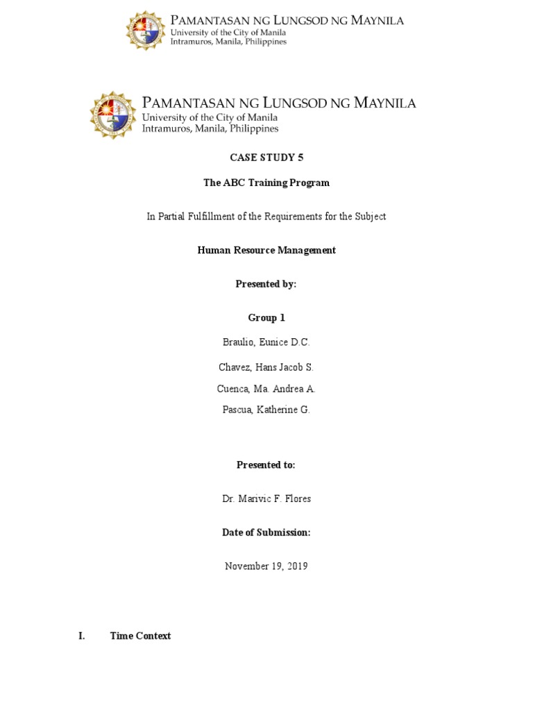 ABC Corporation Training Program Analysis | PDF | Employment | Innovation