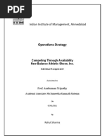 Operations Strategy: Indian Institute of Management, Ahmedabad