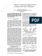 Simple Nonlinear Circuits and Applications To Chaotic Sensors and Chaos Generators