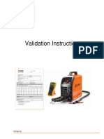 Validation Instructions: Kemppi Oy