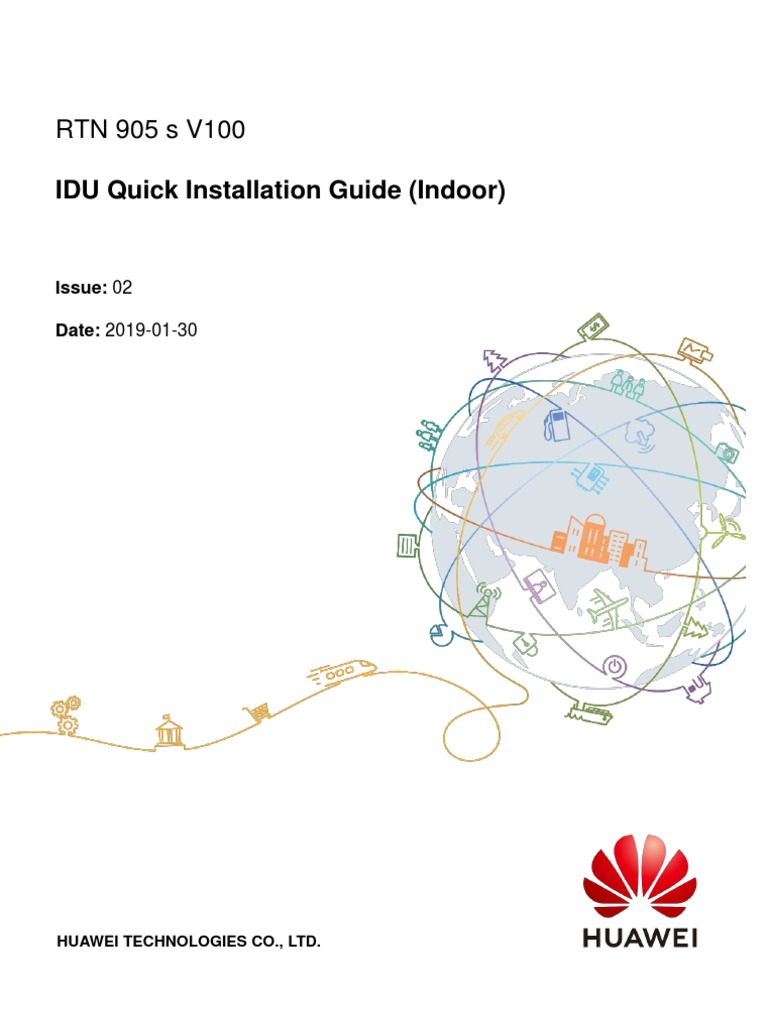 RTN 905 S V100 IDU Quick Installation Guide (Indoor) 02 | PDF ...