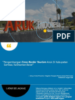 Proposal - Pengembangan Cross-Border Tourism Aruk Kabupaten Sambas, Kalimantan Barat