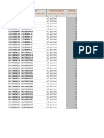 Asset Code Barcode Asset Description Quantity