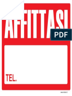 Cartello Affittasi 3r Compilabile PDF