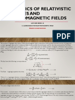 1.dynamics of Relativistic Particles and Electromagnetic Fields