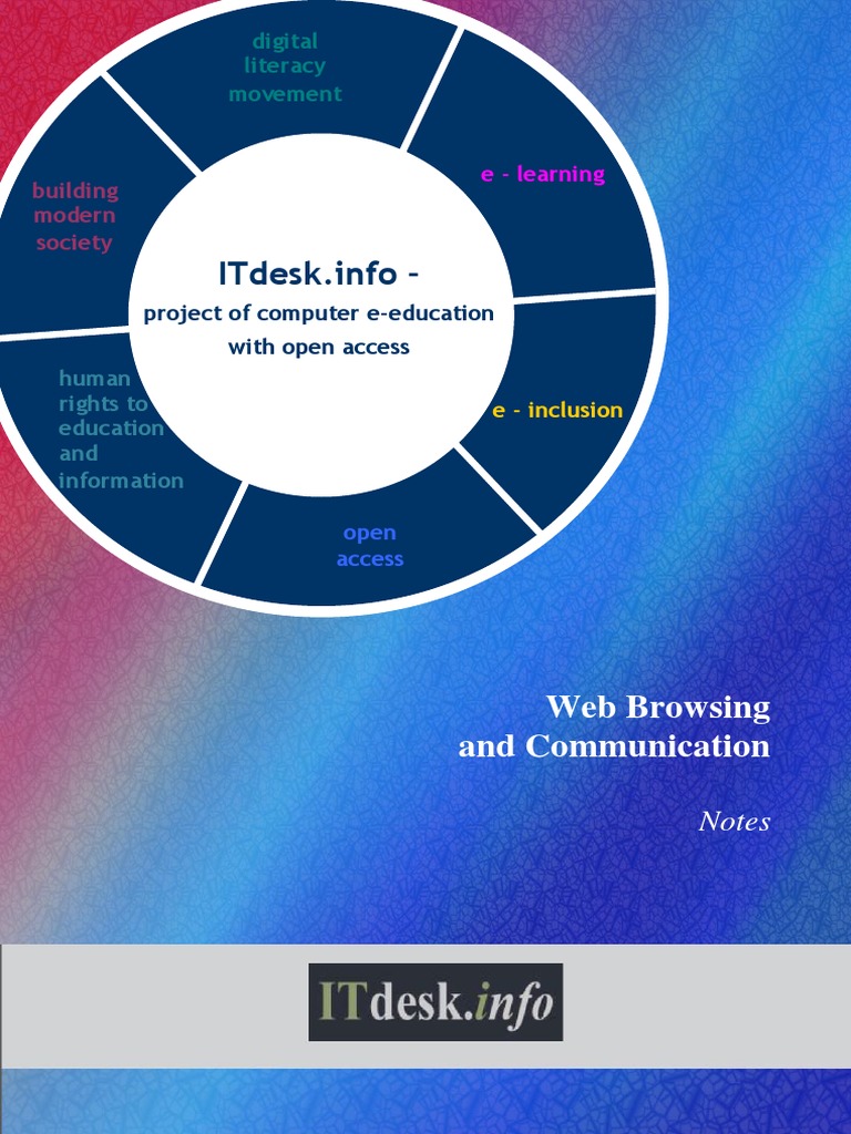 Web Browsing and Communication Notes | PDF | Hyperlink | World Wide Web