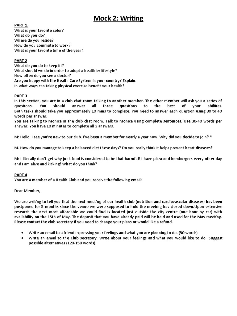 Mock 2 | PDF