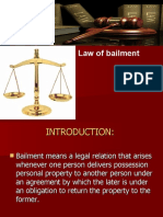 Law of bailment