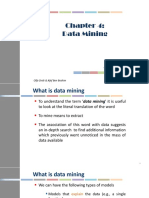 Data Warehousing & Data Mining Chapter 4