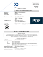 Safety Data Sheet: Rosco Light Fog Fluid