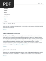 CloudTrail FAQs