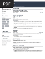 Aakash's Resume PDF