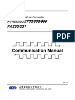 FA231 Manual Communication