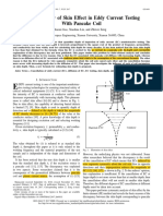 Intensive Study of Skin Effect in Eddy Current Testing With Pancake Coil