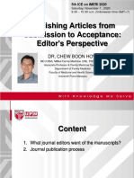 5th ICE On IMERI-Publishing From Editor's Perspectives