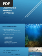 Underwater Wireless Sensor Networks: Şüheda Acar