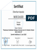 E-Sertifikat Webinar "Mechanical Ventilation Strategy & Nursing Care For Pediatric Patient With COVID-19"(1)