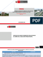 Cierre de La Ejecución Presupuestal Ejercicio 2020 - Recomendaciones Implantación Final