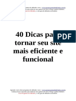 40 Dicassitemaiseficientes