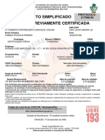 Certificado Prévio de Edificação Comercial de 70m2 em Catalão