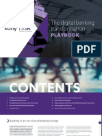 The Digital Banking Transformation: Playbook