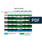 9 Tulip Timetable (Revised)