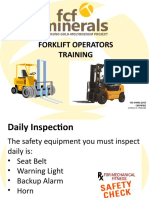 Forklift Operators Training: ISO 14001:2015 Certified