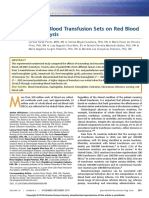 EFECTOS DE HEMOLISIS EN LA TRANSFUSION