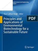 Principles and Applications of Environmental Biotechnology For A Sustainable Future (2017)