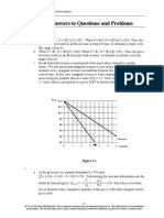 Chapter 3: Answers To Questions and Problems: Chapter 03 - Quantitative Demand Analysis