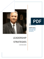 Leadership Strategies: Submitted To