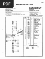 PF Pump Specification: Stanadyne"