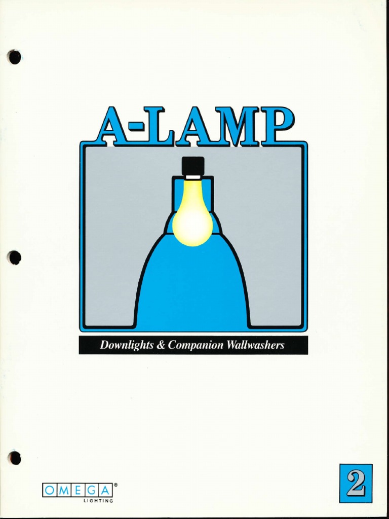 Omega Lighting ALamp Downlight & Wallwasher Catalog 388 PDF Lighting Incandescent Light Bulb