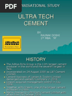 Download Ultra Tech Cement Ppt by Raunak Doshi SN48945920 doc pdf