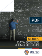 Data Science & Engineering: M.Tech