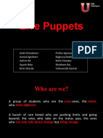 Live Puppets: Society For Dramatics+