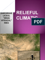 Tip de Relief Climaticdesertic