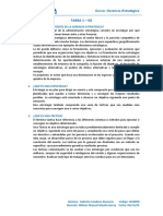 Tarea 1 - Gerencia Estrategica