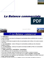 Balance Commerciale