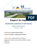 Rapport de stage commercial IAT