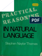 Stephen Naylor Thomas - Practical Reasoning in Natural Language